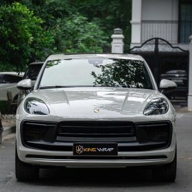 Dán đổi màu xám xi măng cho Porsche Macan S