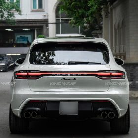 Dán đổi màu xám xi măng cho Porsche Macan S