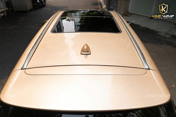 Dán decal phong cách Maybach vàng sâm panh cho BYD Sealion 8