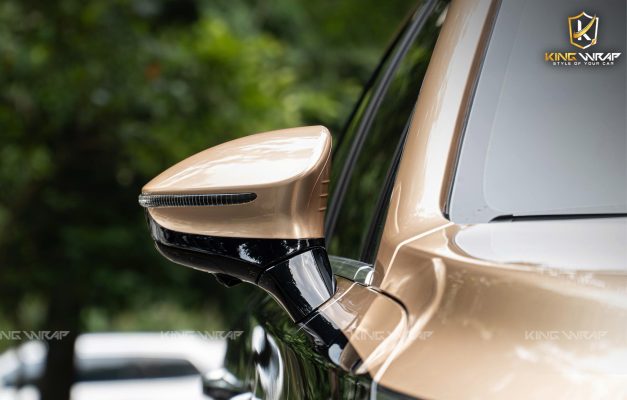 Dán decal phong cách Maybach vàng sâm panh cho BYD Sealion 8