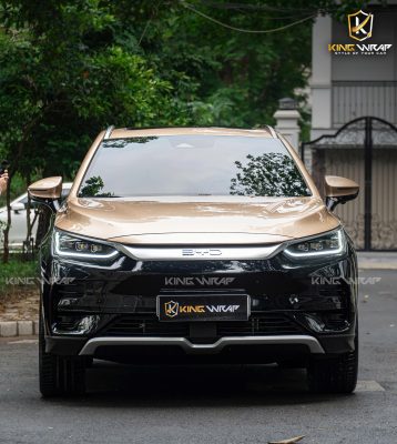 Dán decal phong cách Maybach vàng sâm panh cho BYD Sealion 8