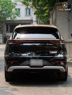 Dán decal phong cách Maybach vàng sâm panh cho BYD Sealion 8