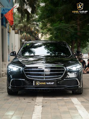 Dán PPF GSWF ngoại thất cho Mercedes S450 tại KingWrap