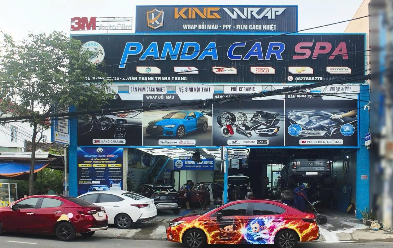 KingWrap Nha Trang (PANDA CAR SPA) - Địa chỉ dán decal ô tô uy tín tại Nha Trang