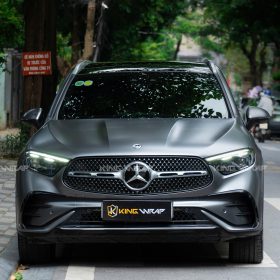 Dán đổi màu xám kim loại decal CYS xe Mercedes GLC300 tại KingWrap 3 Dan doi mau xam kim loai decal CYS xe Mercedes GLC300 tai KingWrap 2