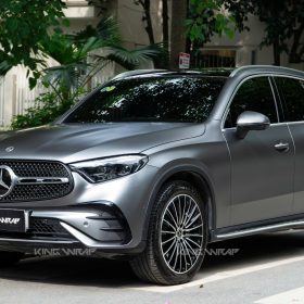 Dán đổi màu xám kim loại decal CYS xe Mercedes GLC300 tại KingWrap 1 Dan doi mau xam kim loai decal CYS xe Mercedes GLC300 tai KingWrap