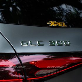 Dán đổi màu xám kim loại decal CYS xe Mercedes GLC300 tại KingWrap 6 Dan doi mau xam kim loai decal CYS xe Mercedes GLC300 tai KingWrap 5