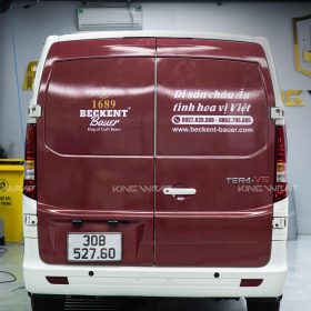 Xe tải Van SRM dán tem quảng cáo doanh nghiệp tại KingWrap 6 Xe tai Van SRM dan tem quang cao doanh nghiep tai KingWrap 6