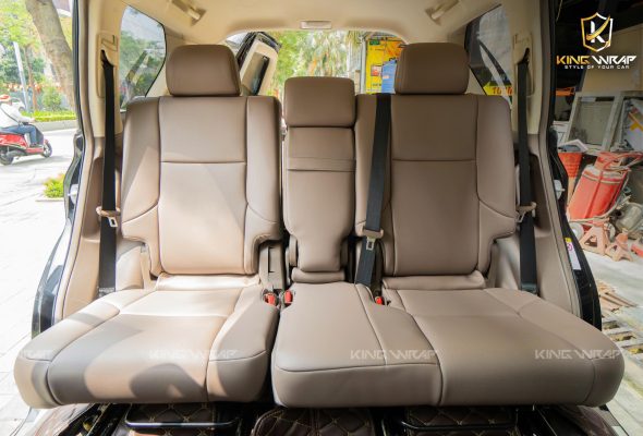 Bọc da ghế, đổi màu nội thất Lexus GX460 tại KingWrap