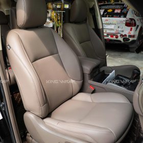 Bọc da ghế, đổi màu nội thất Lexus GX460 tại KingWrap