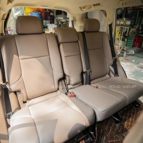 Bọc da ghế, đổi màu nội thất Lexus GX460 tại KingWrap
