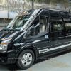 Bọc da ghế, đổi màu nội thất Transit tại KingWrap