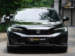 Dán đổi màu đen bóng TeckWrap cho Honda Civic