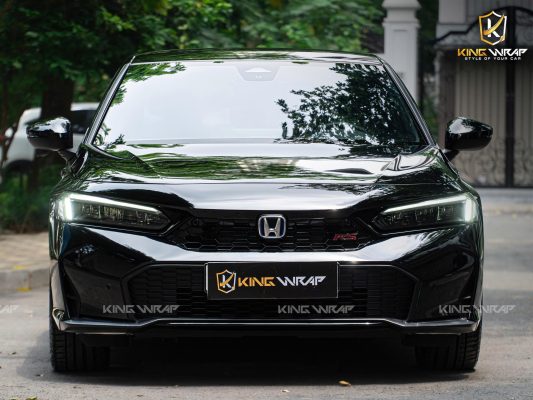 Dán đổi màu đen bóng TeckWrap cho Honda Civic
