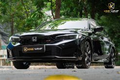 Dán đổi màu đen bóng TeckWrap cho Honda Civic