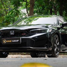 Dán đổi màu đen bóng TeckWrap cho Honda Civic