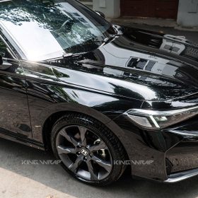 Dán đổi màu đen bóng TeckWrap cho Honda Civic