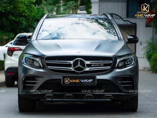 Dán đổi màu xám mờ kim loại decal CYS cho Mercedes GLC 300 Dán đổi màu xám mờ kim loại decal CYS cho Mercedes GLC 300
