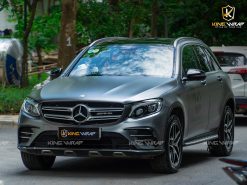 Kingwrap – Hệ thống chăm sóc, làm đẹp ô tô đẳng cấp 40 Dán đổi màu xám mờ kim loại decal CYS cho Mercedes GLC 300