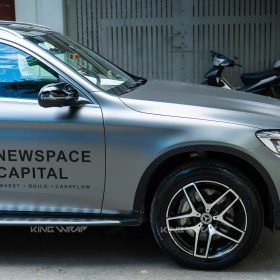 Dán đổi màu xám mờ kim loại decal CYS cho Mercedes GLC 300 8 Dán đổi màu xám mờ kim loại decal CYS cho Mercedes GLC 300