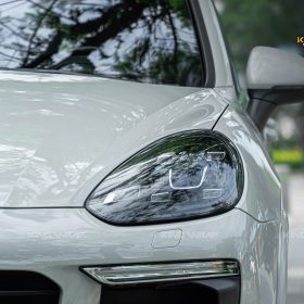 Dán đổi màu xám xi măng decal CYS cho Porsche Cayenne S