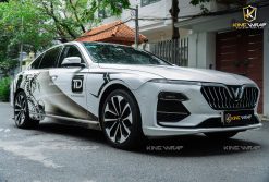 Dán tem độc bản cho VinFast Lux A tại KingWrap
