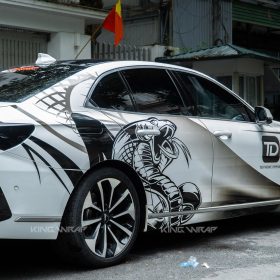 Dán tem độc bản cho VinFast Lux A tại KingWrap 5 Dán tem độc bản cho VinFast Lux A tại KingWrap