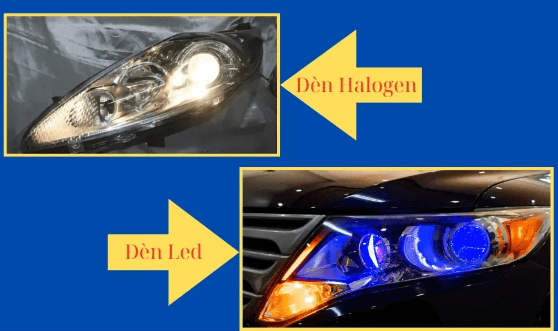 Địa chỉ độ đèn xe ô tô uy tín tại Bình Dương