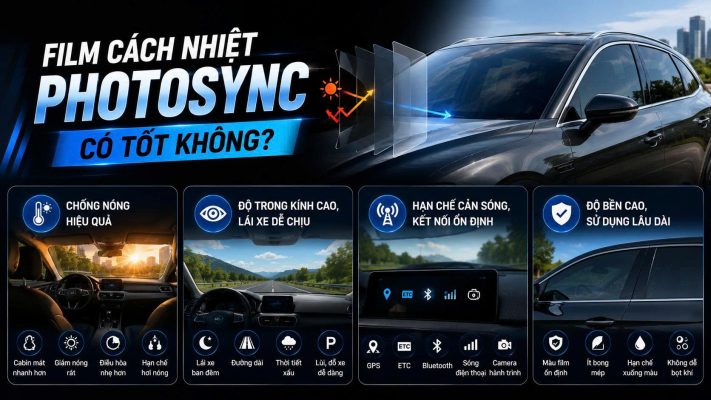 Film cách nhiệt Photosync có tốt không? Đánh giá thực tế từ người dùng Film cách nhiệt Photosync có tốt không? Đánh giá thực tế từ người dùng