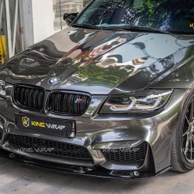 BMW 325i dan decal CYS doi mau xe tai KingWrap