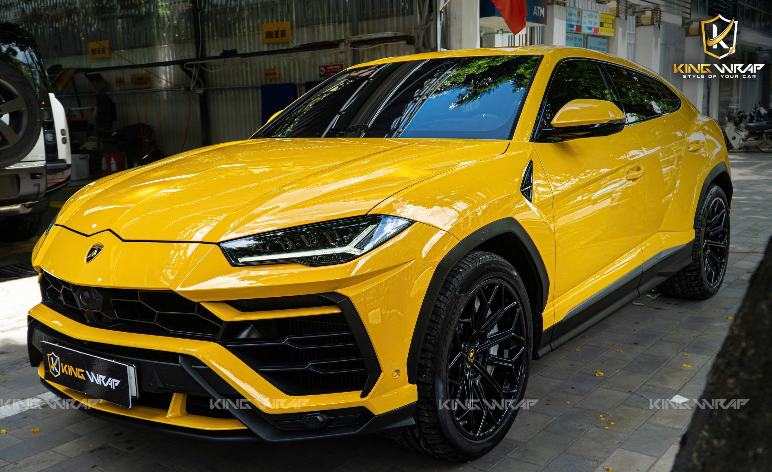 Dán PPF GSWF cho xe Lamborghini Urus tại KingWrap