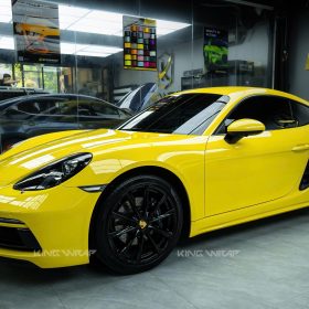 Porsche Cayenne 718 dán PPF GSWF tại KingWrap - Bảo vệ sơn xe toàn diện, giữ trọn giá trị đẳng cấp 1 Porsche Cayenne 718 dan PPF GSWF tai KingWrap 2