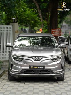 VF8 Dán PPF CYS Màu Xám Lông Chuột - Nâng Tầm Diện Mạo, Bảo Vệ Sơn Xe Toàn Diện