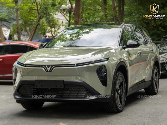 Dán decal CYS xanh rêu nhạt cho VinFast VF MPV7