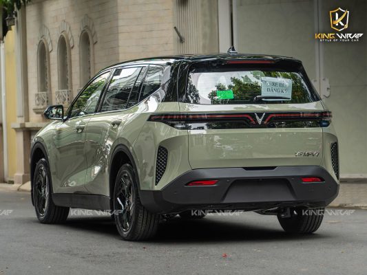 Dán decal CYS xanh rêu nhạt cho VinFast VF MPV7