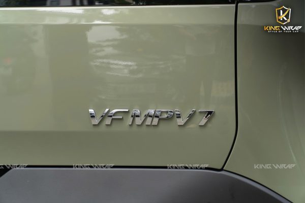 Dán decal CYS xanh rêu nhạt cho VinFast VF MPV7