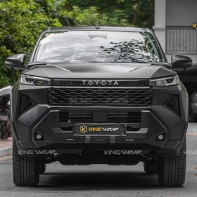 Dán decal CYS đen lì cho Toyota Hilux