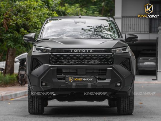 Dán decal CYS đen lì cho Toyota Hilux