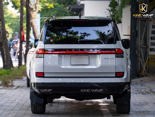 Dán đổi màu Lexus GX550 trắng ngọc trai CYS Dán đổi màu Lexus GX550 trắng ngọc trai CYS