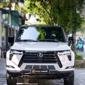 Dán đổi màu Lexus GX550 trắng ngọc trai CYS 4 Dán đổi màu Lexus GX550 trắng ngọc trai CYS