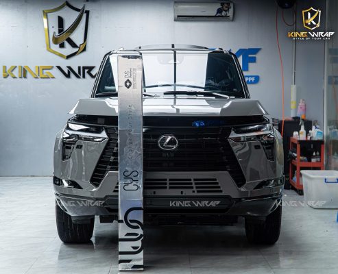 Dán đổi màu Lexus GX550 trắng ngọc trai CYS Dán đổi màu Lexus GX550 trắng ngọc trai CYS