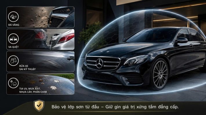 Dán PPF cho xe sang có tốt không? Những điều chủ xe cần biết Dán PPF cho xe sang có tốt không? Những điều chủ xe cần biết