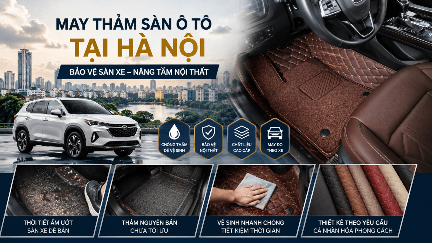 Dia chi may tham san o to uy tin tai Ha Noi
