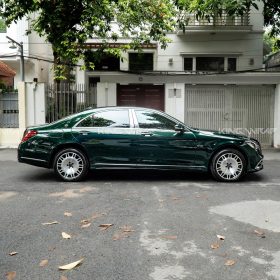 Maybach S650 dán decal đổi màu – Nâng tầm đẳng cấp với diện mạo xanh ngọc sang trọng 1 Maybach S650 dan decal doi mau 2