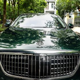 Maybach S650 dán decal đổi màu – Nâng tầm đẳng cấp với diện mạo xanh ngọc sang trọng 3 Maybach S650 dan decal doi mau 3