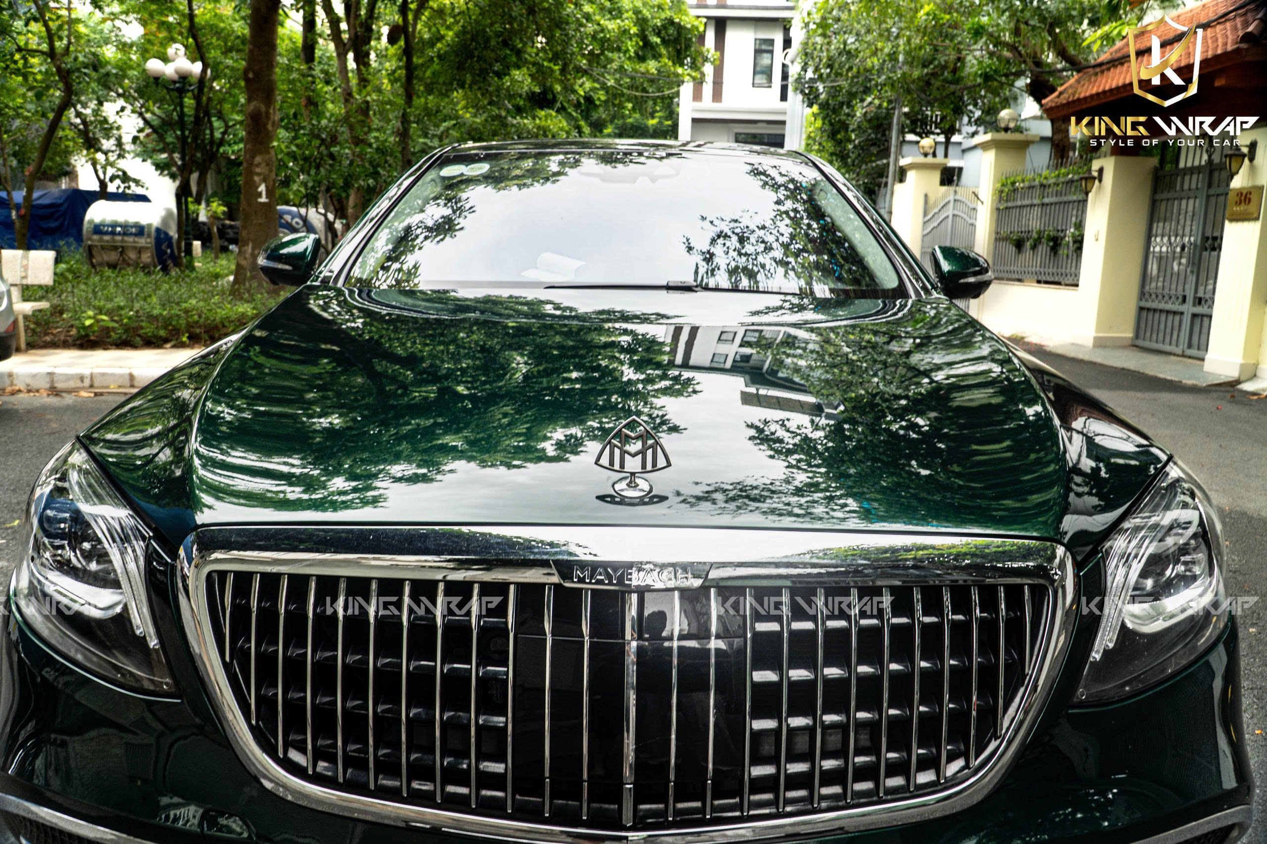 Maybach S650 dán decal đổi màu – Nâng tầm đẳng cấp với diện mạo xanh ngọc sang trọng Maybach S650 dán decal đổi màu – Nâng tầm đẳng cấp với diện mạo xanh ngọc sang trọng