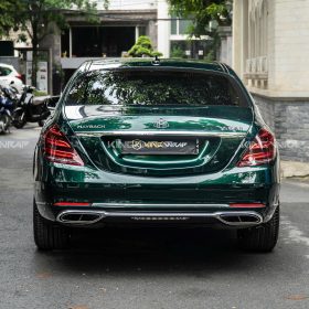 Maybach S650 dán decal đổi màu – Nâng tầm đẳng cấp với diện mạo xanh ngọc sang trọng 4 Maybach S650 dan decal doi mau 4