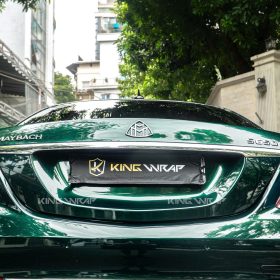 Maybach S650 dán decal đổi màu – Nâng tầm đẳng cấp với diện mạo xanh ngọc sang trọng 5 Maybach S650 dan decal doi mau 5