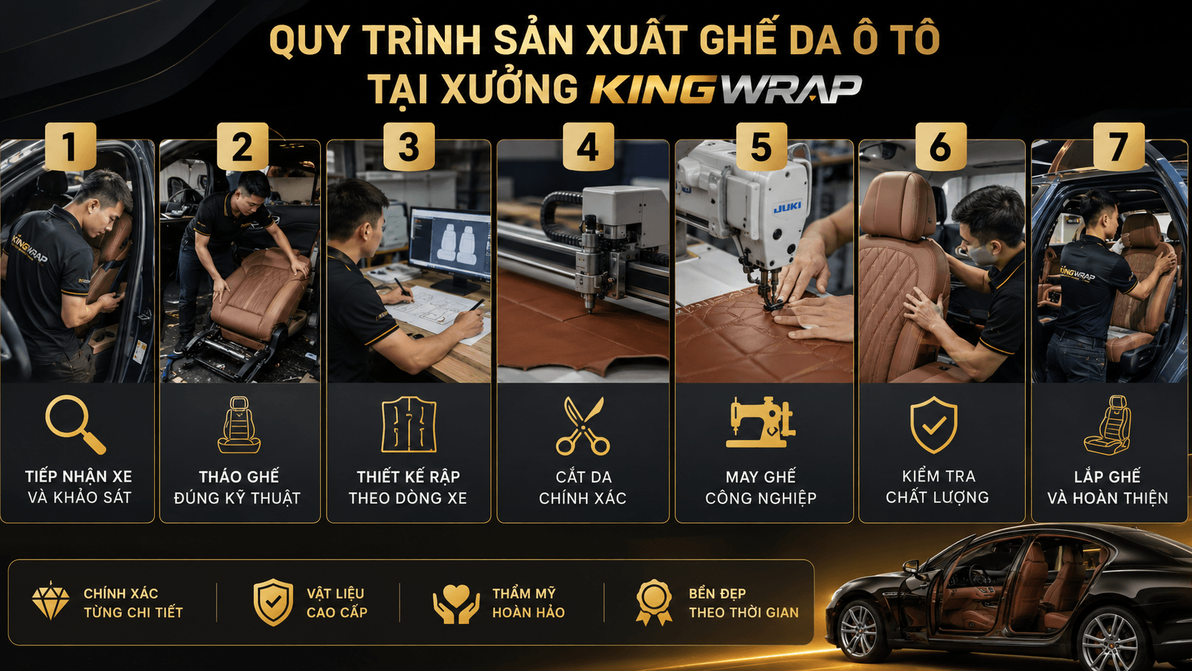 Xưởng Bọc Ghế Da Ô Tô Chuyên Nghiệp Tại Hà Nội Xưởng Bọc Ghế Da Ô Tô Chuyên Nghiệp Tại Hà Nội