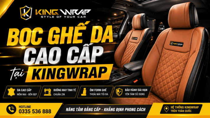 boc ghe da cao cap tai KingWrap